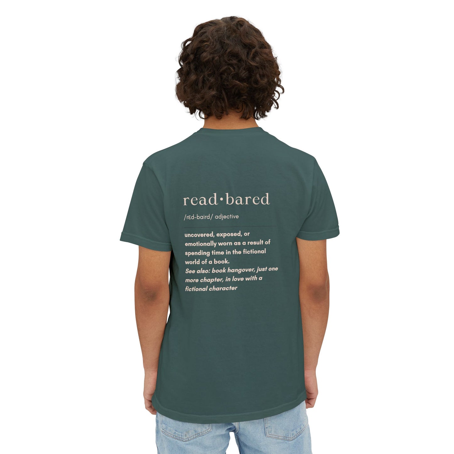 Readbared Signature Unisex Garment-Dyed Pocket Tee